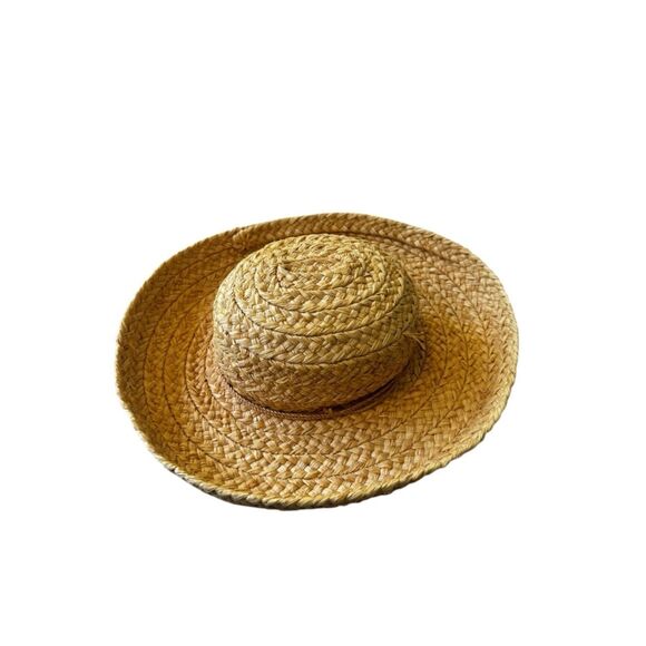 Helen Kaminski Natural Straw Wide-Brim Braided Sun Hat main image 5